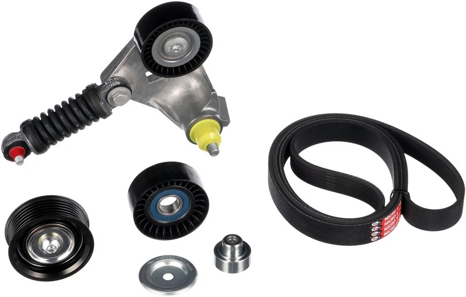 Jeu de courroies trapézoïdales à nervures GATES, entre autres pour FORD, JAGUAR - Photo 1/1