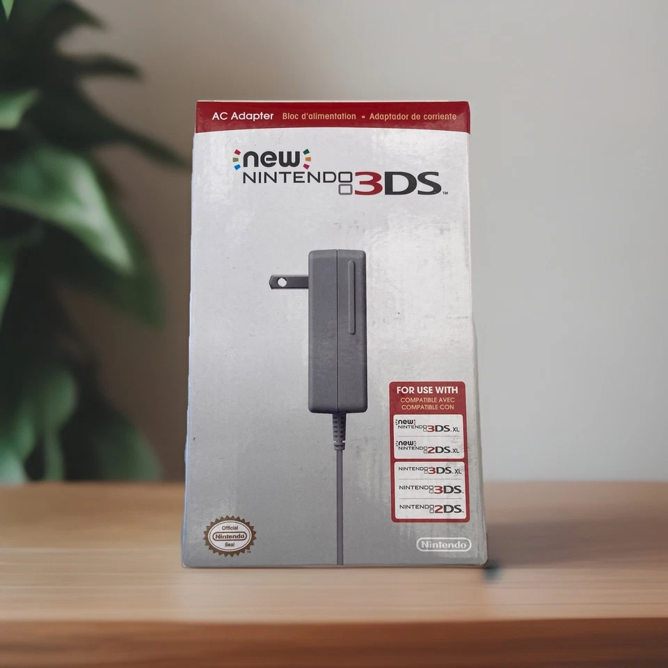 New Nintendo 3DS AC Adapter Charger 3DS XL 2DS Official Genuine - Image 1 of 1