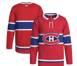 Montreal Canadiens Adidas Authentic Primegreen Home NHL Hockey Jersey Size 42 - Picture 1 of 6