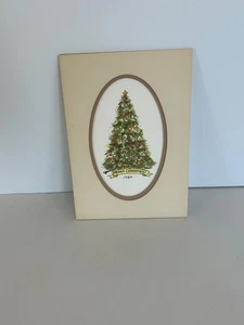 Weihnachtsbaum signierter Druck Kunst ~ Dorothy A Davis ~ 1984 - Bild 1 von 3