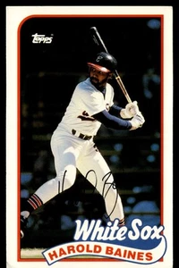 1989 Topps/LJN Baseball Talk Harold Baines #88 Chicago White Sox - Picture 1 of 2