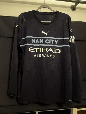 Kevin de Bruyne Manchester City 21/22 Third Jersey Size XL  original Long sleeve - Image 1 of 3