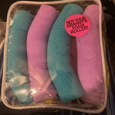  Rodillos de espuma Conair Big Curls Not Your Granny’s 8 unidades Roll & Go Foto 1 de 2