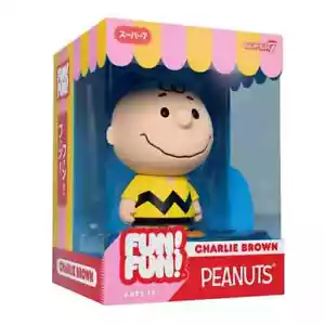 Super7 SPASS! SPASS! Peanuts Charlie Brown 5" Vinyl Figur - Bild 1 von 5