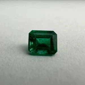 [GIA CERTIFIED] 0.30 Ct. Untreated Brazilian Emerald - Picture 1 of 5