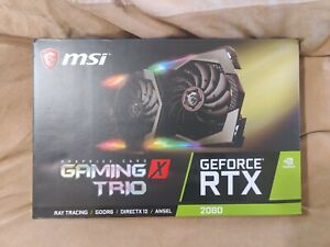 MSI Nvidia GeForce RTX 2080 8gb Gaming X Trio Graphics Card