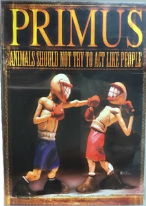 PRIMUS "ANIMALS SHOULD NOT TRY TO ACT LIKE PEOPLE" DVD+CD DVD FREE SHIPPING - Imagen 1 de 1