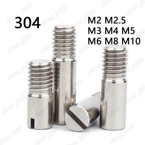 M2 M3 M4 M5 M6 M8 M10 304 Stainless Steel Parallel Pins With External Thread
