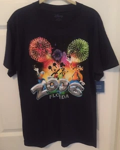 T-SHIRT WALT DISNEY WORLD COMMEMORATIVE NUOVA CON ETICHETTE DAL 2006 taglia M - Foto 1 di 5