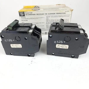 Zwei General Electric THQL2120 20 AMP 2-polig 120/240 Volt A-C zwei Einheiten - Bild 1 von 7