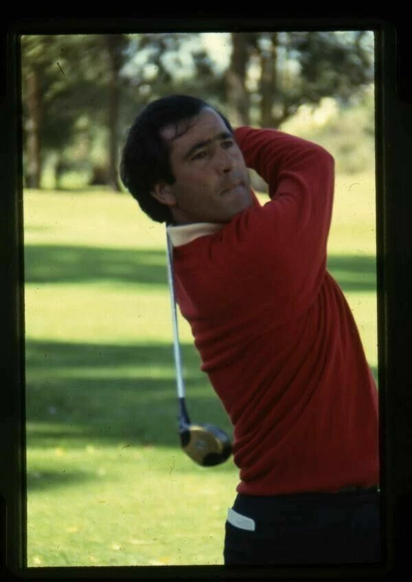 Seve Ballesteros Open Champion Golfista en los eslabones Original 35mm Transparencia  Foto 1 de 1