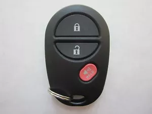 OEM TOYOTA KEYLESS REMOTE ENTRY KEY FOB ALARM TRANSMITTER GQ43VT20T / 3 BUTTON - Picture 1 of 2