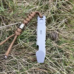Neu EDC Titanlegierung Tasche Hebelstange Brechstange Öffner Schraubenschlüssel Outdoor Multi Tools - Bild 1 von 9