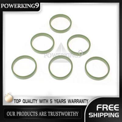 6PCS 06E129717B Intake Manifold Gasket For AUDI A4 A5 A6 3.2L - Image 1 of 4