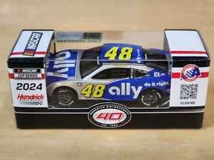 2024 #48 Alex Bowman Ally Darlington Throwback 1/64 Action NASCAR Diecast ARC - Picture 1 of 1