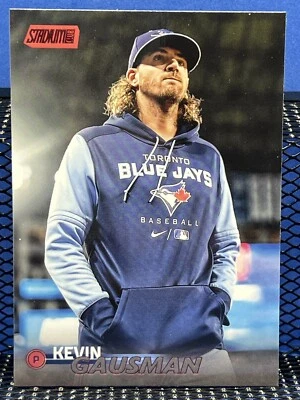 2023 Topps Stadium Club KEVIN GAUSMAN Blue Jays Red Foil - Image 1 of 2