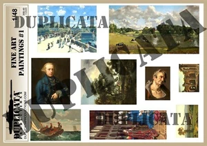 Diorama/Model Accessory - 1/48 Fine Art Paintings #1 - Bild 1 von 3