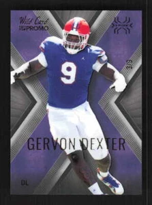 Gervon Dexter SN 2023 Wild Card National Matte: X-Plode Purple Florida  #XPN-15 - Picture 1 of 2