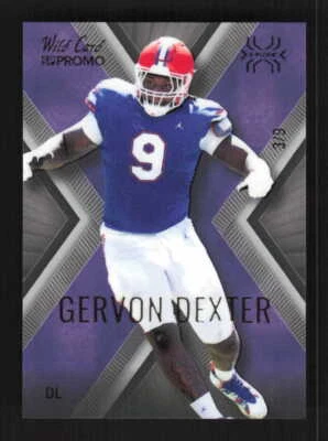 Gervon Dexter SN 2023 Wild Card National Matte: X-Plode Purple Florida  #XPN-15 - Image 1 of 2