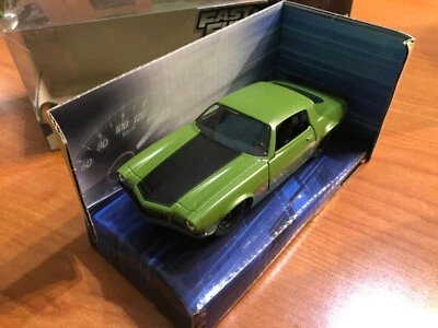 1973 CHEVY CAMARO 1:32 COLLECTION FAST&FURIOUS JADATOYS EN BOÎTE Cristinomodels - Photo 1/4