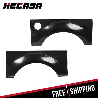 2 x Rear Wheel Arch Repair Patch Panel For 09-14 Ford F-150 LD w o Molding Holes - Image 1 of 4