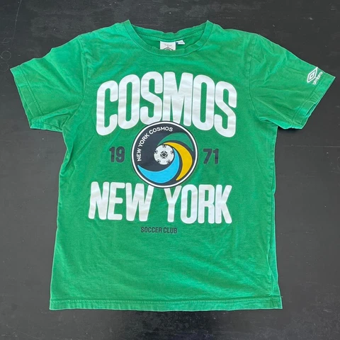 New York Cosmos Soccer Club T-shirt by Umbro MEDIUM Cover