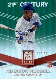 2015 21st Century Green Addison Russell Rookie 190/199 Chicago Colts #122