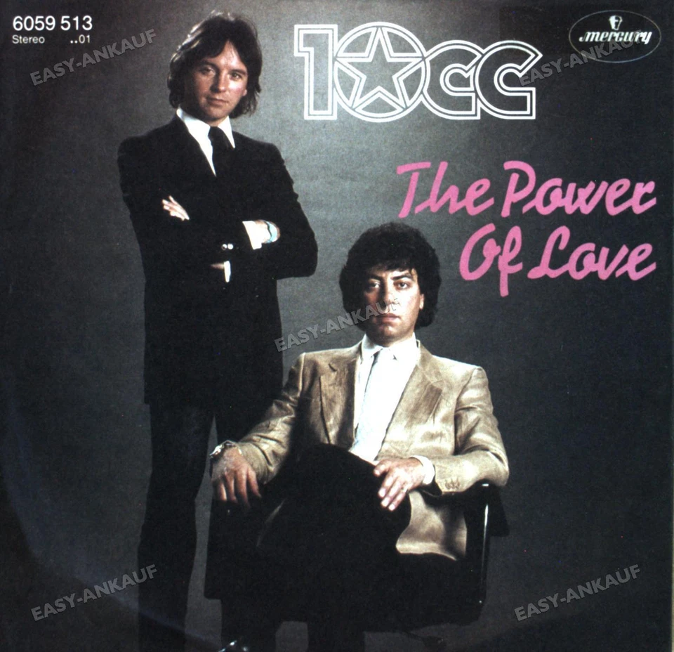 10cc - The Power Of Love 7in (VG/VG) . - Image 1 of 1