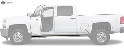 Fedar se adapta a Silverado/Sierra 07-13 doble cabina modelos seleccionados escalón lateral Foto 1 de 4