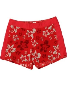 SUNDEK pantaloncino da bagno donna US 6 medio rosso floreale poliestere CF24 - Foto 1 di 4