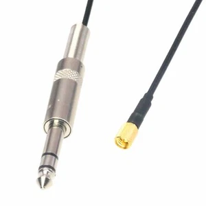 6.35mm 1/4" to microdot plug cable for Wireless Audio Mic Transmitter Receiver - Picture 1 of 7