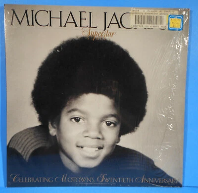 MICHAEL JACKSON SUPERSTAR LP 1980 ORIGINAL SHRINK GREAT CONDITION! VG+/VG++!! - Image 1 of 4
