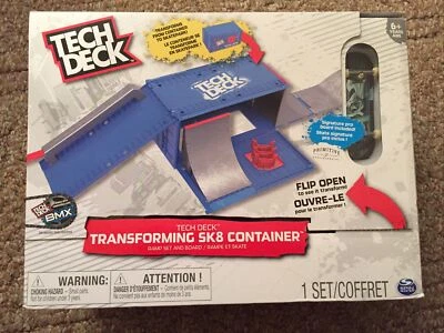 Tech Deck Transforming SK8 Container Skatepark And Board New & Sealed /B - Image 1 of 4
