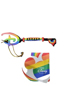 DISNEY STORE RAINBOW KEY NEW TAGGED - Picture 1 of 1