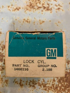 NOS 65 PONTIAC GTO CATALINA 2+2 CORVETTE 442 CHEVELLE Z16 IGNITION LOCK CYLINDER - Picture 1 of 2