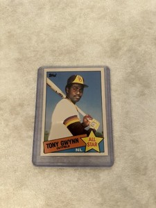 1985 Topps Tiffany Tony Gwynn #717 All Star Padres