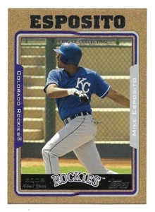 Mike Esposito 2005 Topps Update Gold Rookie #UH273 /2005 Colorado Rockies RC - Bild 1 von 2