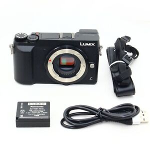 Panasonic LUMIX DMC-GX7MK2 Black Mirrorless SLR Camera From Japan