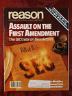 REASON magazine janvier 1983 publications réglementaires Irving Kristol Tibor R. Mac