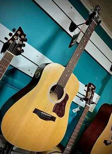 Seagull S6 Cedar Original Acoustic/Electric Guitar QI Pickup Original - Picture 1 of 7