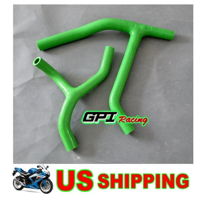 KAWASAKI KX450F/KXF450 2006 2007 2008 SILICONA RADIADOR/REFRIGERANTE MANGUERA KITS Foto 1 de 3