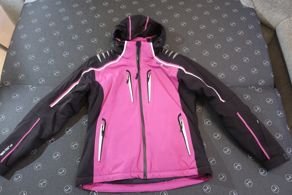 Waveboard Skijacke Damen, Gr. 42,  Schwarz-Lila,    TOP  Zustand - Bild 1 von 4