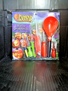 Kit de Tallado Todo en Uno Pumpkin Masters Halloween con 7 Herramientas y Patrones - Imagen 1 de 2