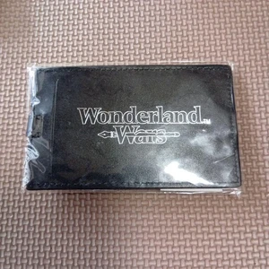 WonderIand Cowhide Leather Wallet Unisex Card Case Used - Picture 1 of 4