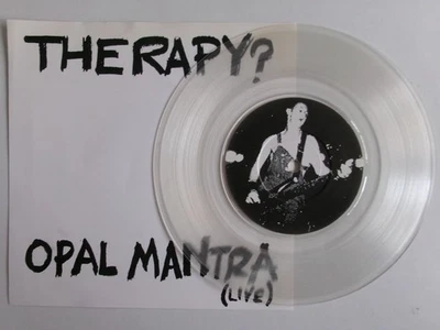 THERAPY ? OPAL MANTRA EP A&M 580 358-7 ALTERNATIVE INSERT CLEAR VINYL Foto 1 de 2