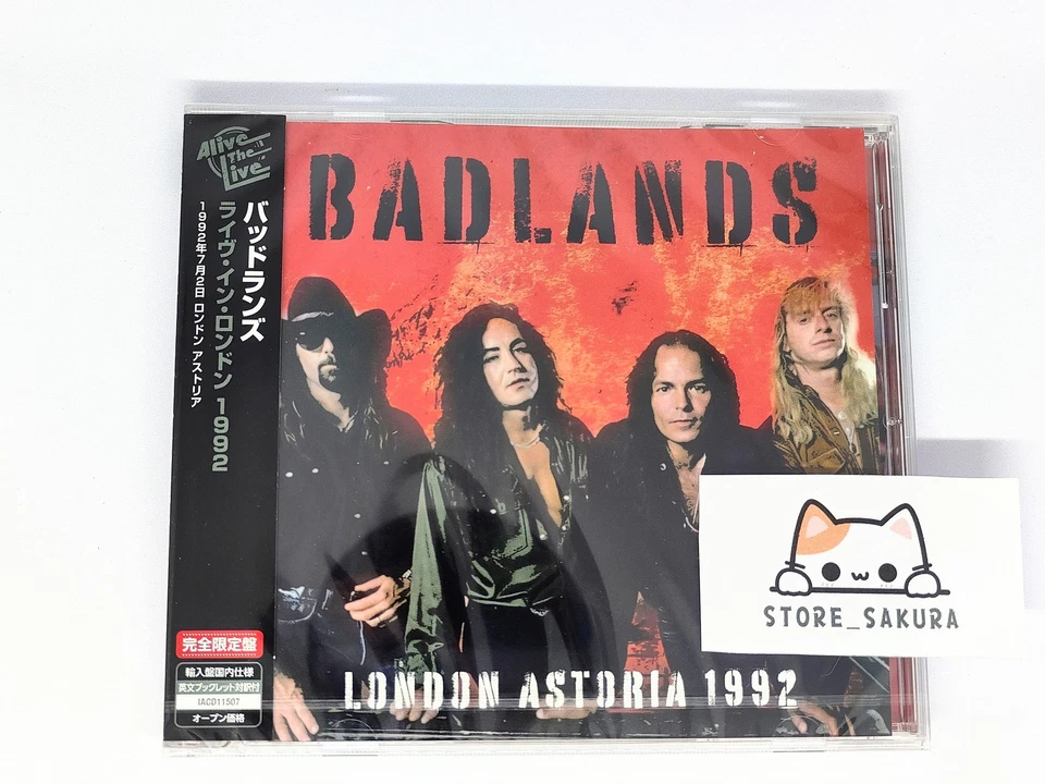BADLANDS LONDON ASTORIA 1992 with Bonus Track From Japan CD 13tracks Music - Image 1 of 3