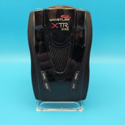Whistler XTR-335  Alert Radar Detector. Tested No Power Cord Or Suction Cup - Image 1 of 4