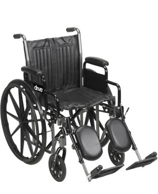 Drive Wheelchair Econ Rem Desk Arms 20" w/SF Dual Axle K1/K2 - Image 1 of 3