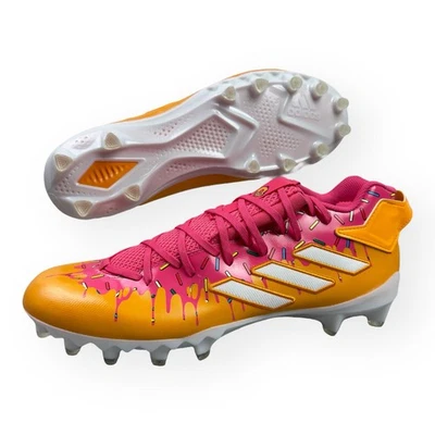 The Simpsons x Adidas Freak 22 Football Cleats Mens Sz 13 Donut Limited GW1792 - Image 1 of 4