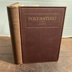 Vintage 1875 Polymathist Christian Pulpit N E Cory Sermon Essays Hardcover Relig - Imagen 1 de 11